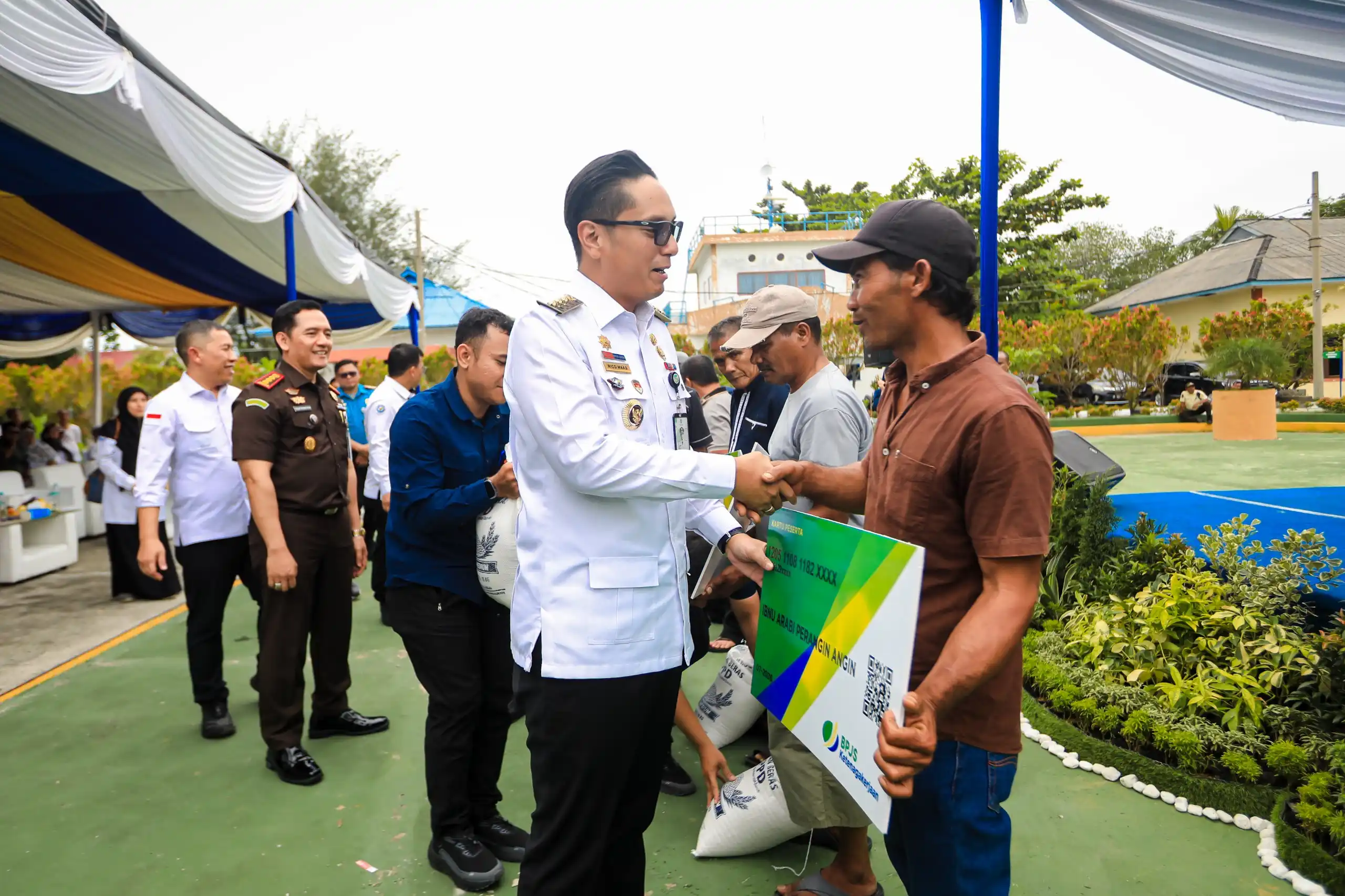 Kampung Nelayan Merah Putih Mulai Dibangun di Medan