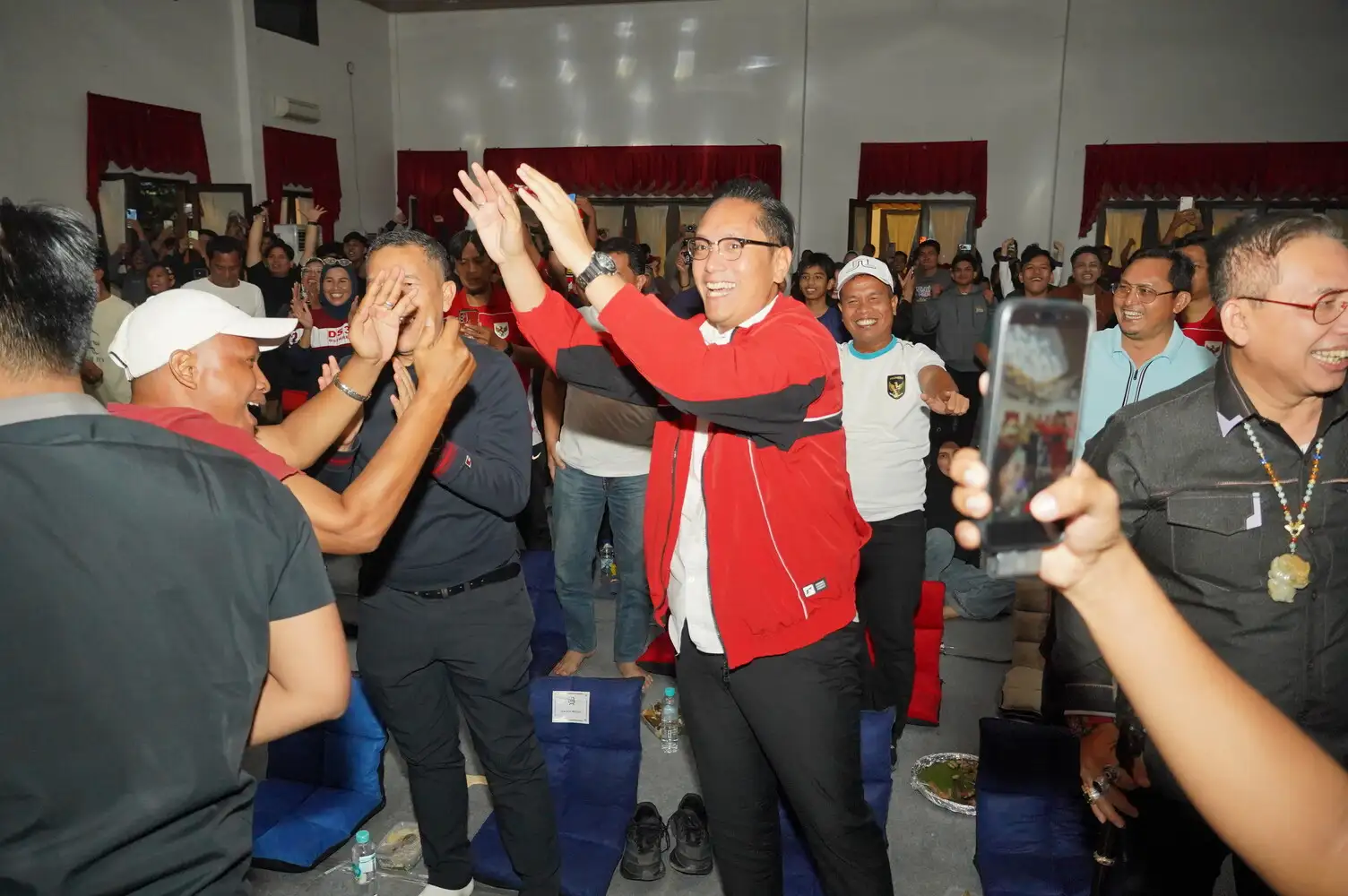 Indonesia Juara FIFA ASEAN Cup 2026, Nobar Rico Waas Bersama Warga Meriah