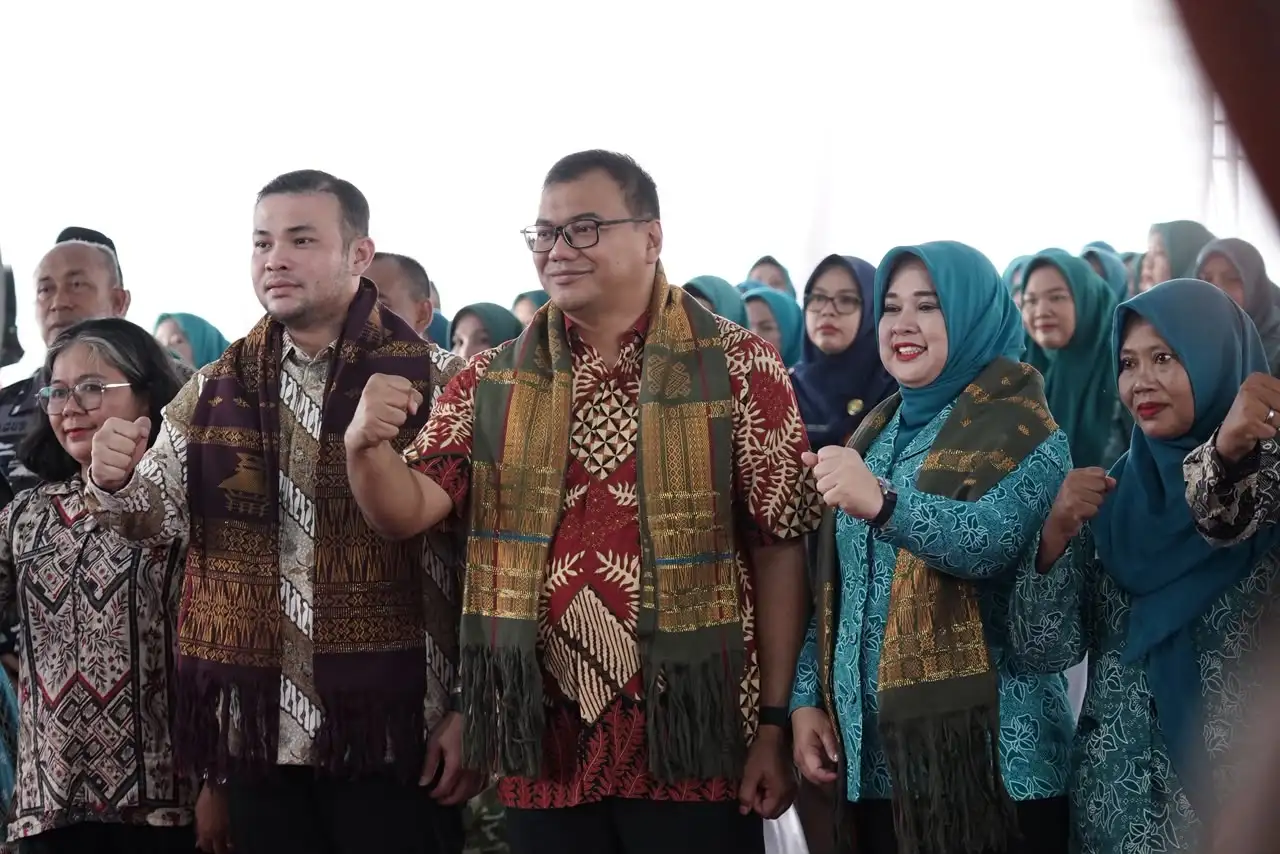 Ramunia I Wakili Deli Serdang di Evaluasi PTP2WKSS Sumut