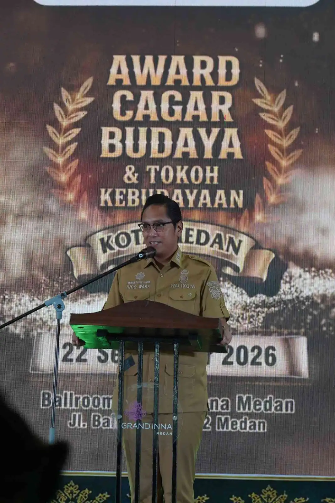 Rico Waas Perkuat Pelestarian Cagar Budaya Medan