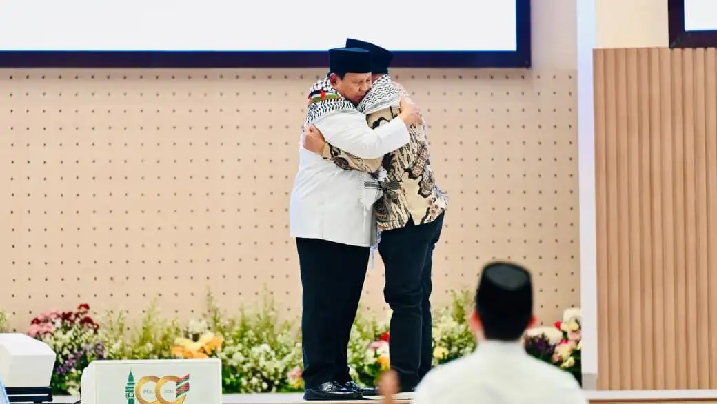 Prabowo Serukan “Free Palestine” di Gontor