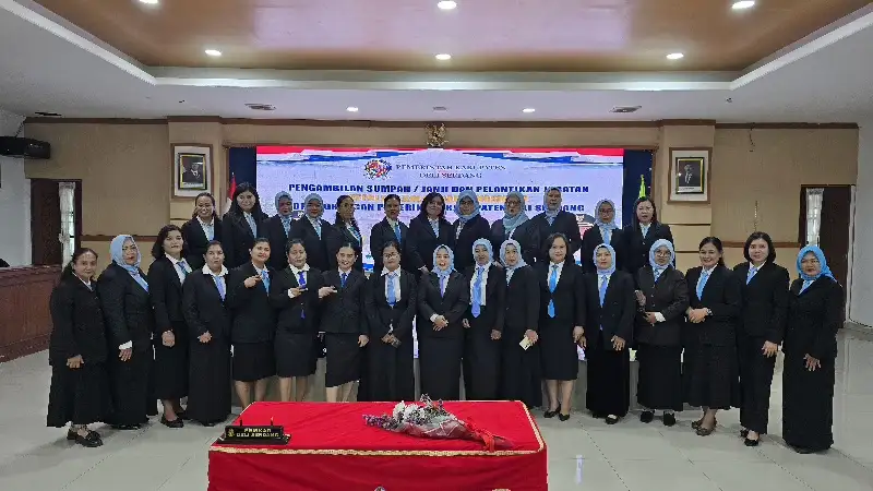 Sekda Deli Serdang Lantik 15 Kepala Sekolah dan 15 Pejabat Fungsional