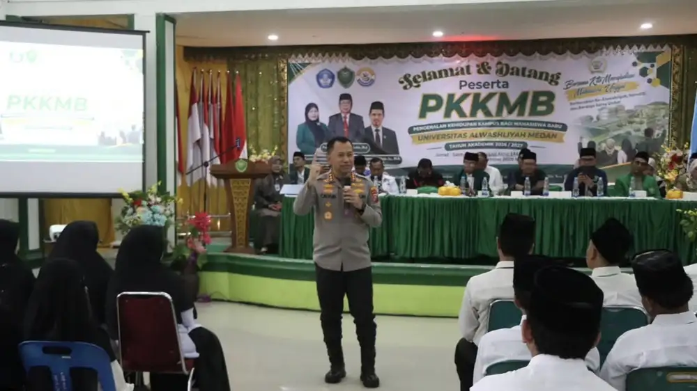 Kapolrestabes Medan Ajak Mahasiswa Bela Negara dan Jauhi Narkoba
