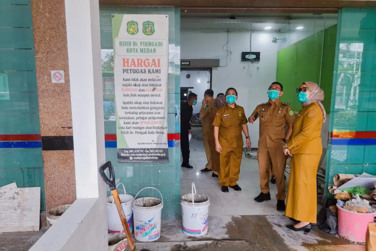 Renovasi IGD RSUD Pirngadi Medan Ditargetkan Rampung 2026