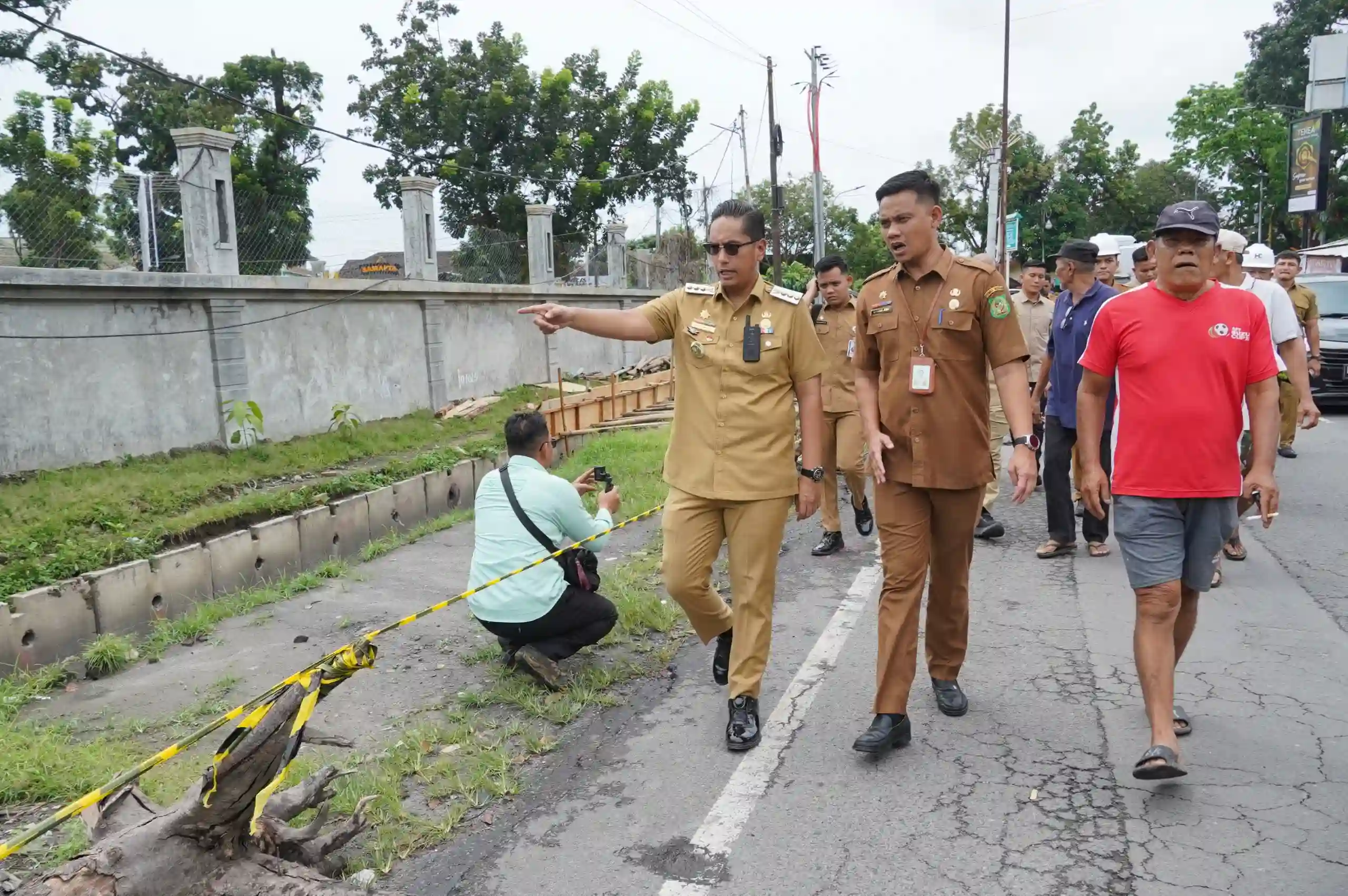 Trotoar Juanda dan Merak Jingga Ditata Ramah Disabilitas