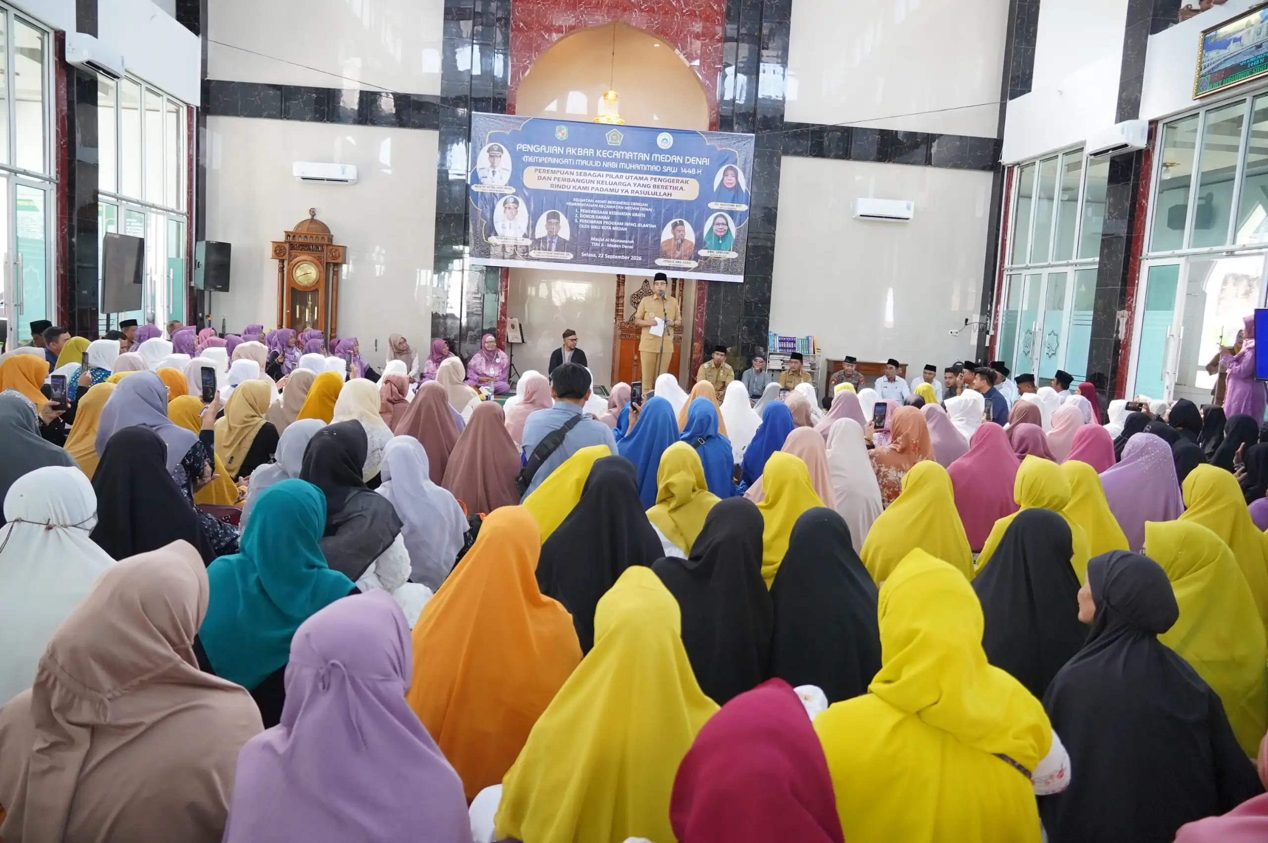Rico Waas Apresiasi ANJELI dan KUSALAM Medan Denai